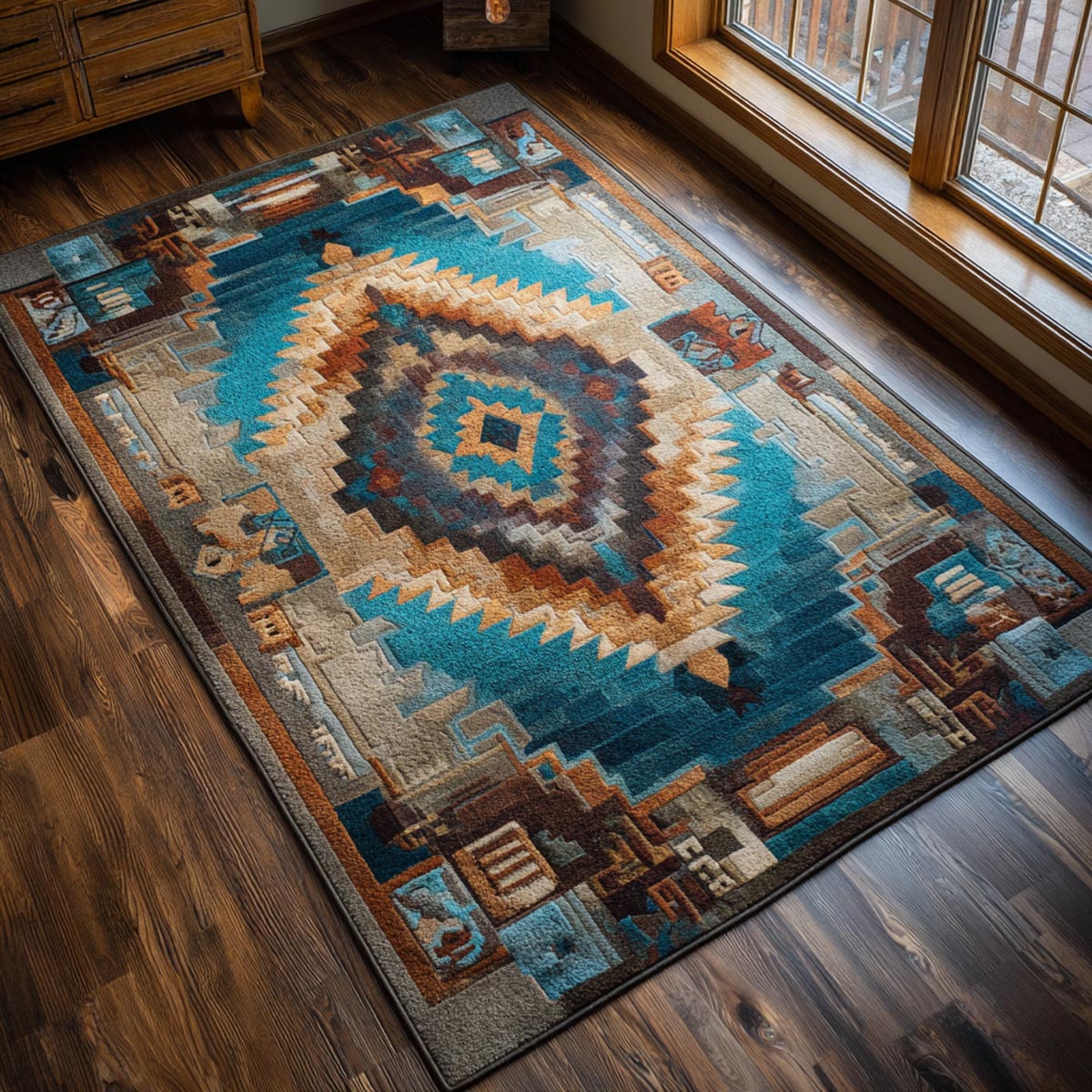 Sacred Patterns Area Rug - Non-Slip Washable 3D Print Rug for Living Room & BedroomTVC2108125