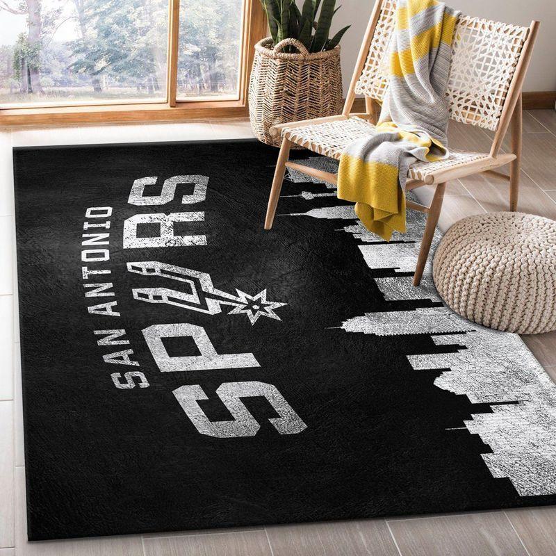 San Antonio Spurs Nba 4 Area Rug Carpet