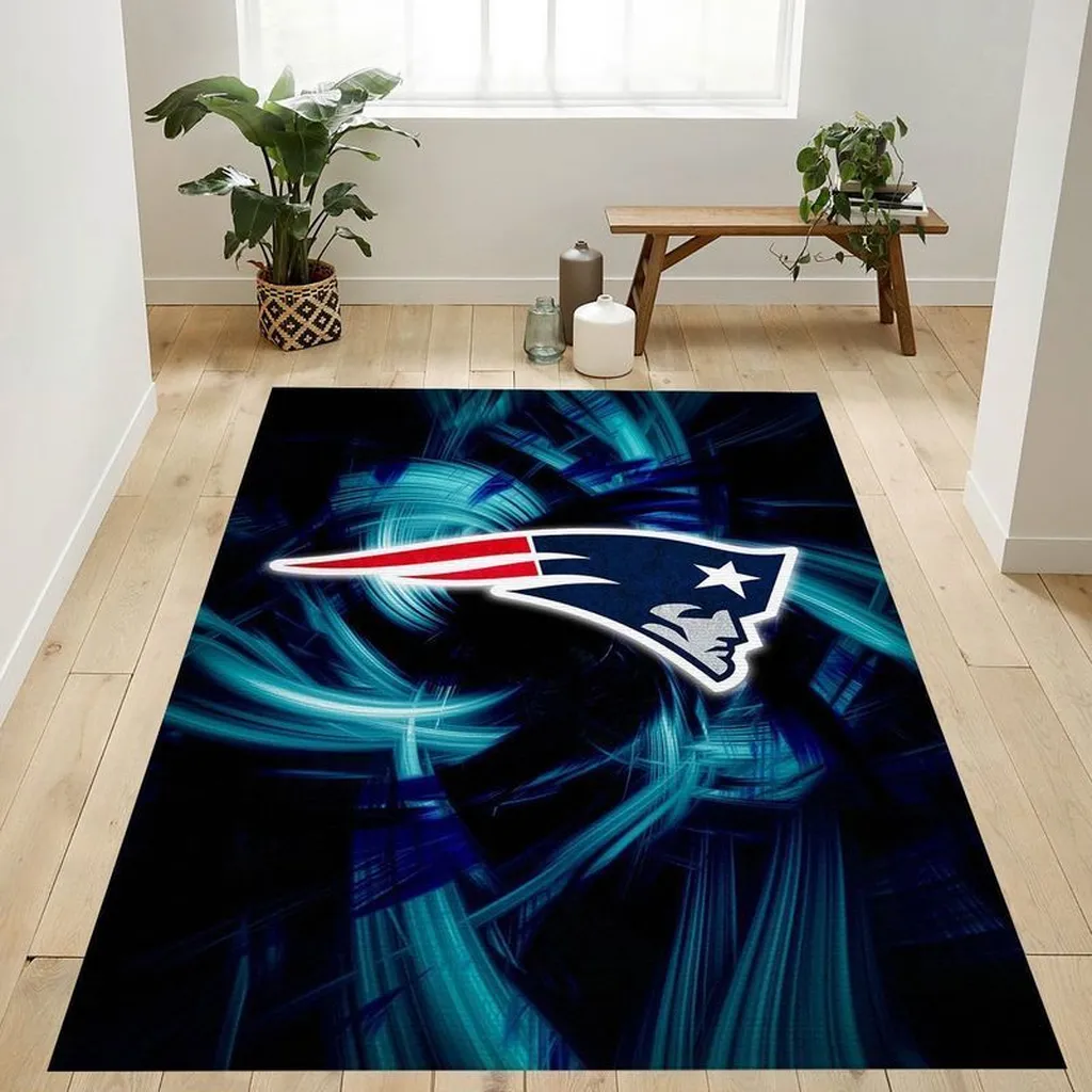 San Francisco 49ers Rug - Camo Area Perfect for Fans Blue and Red