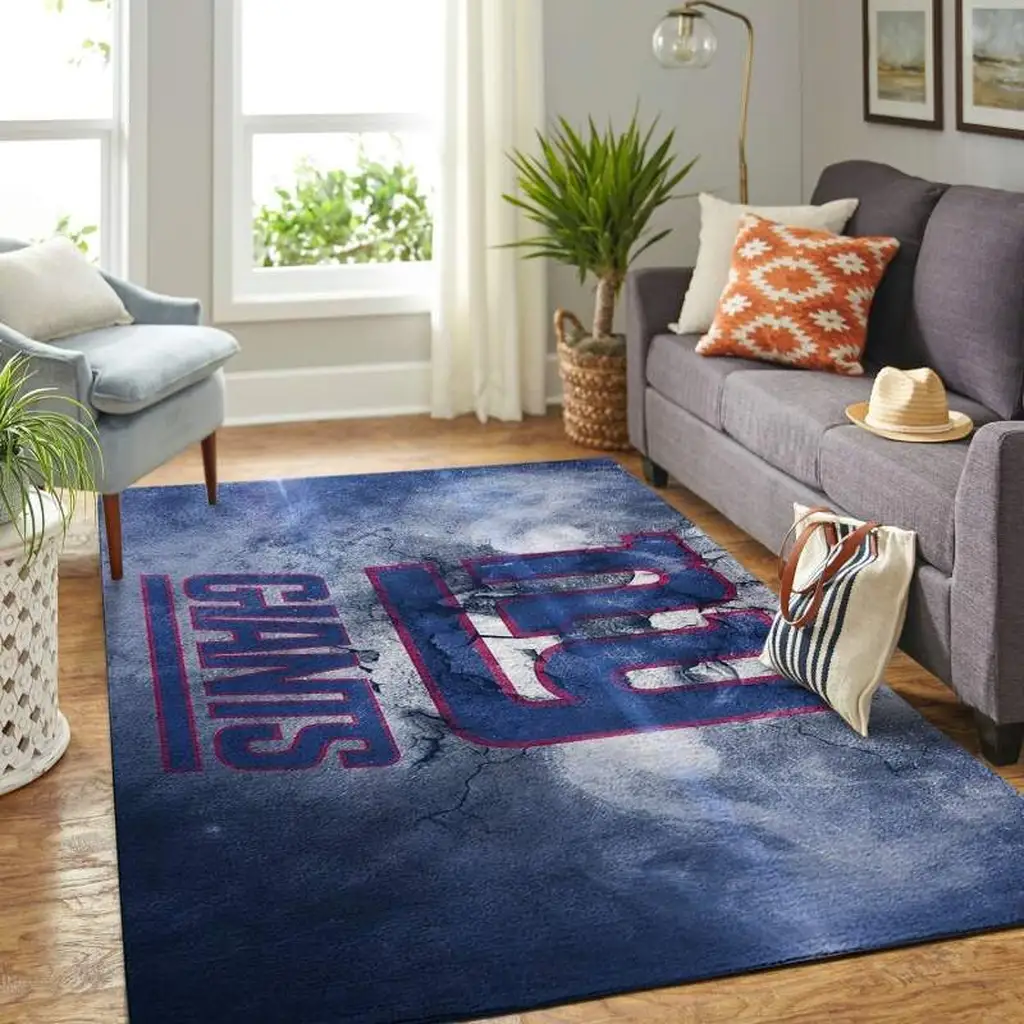 San Francisco 49ers Rug - Military Living Room Floor Mat Blue and Red