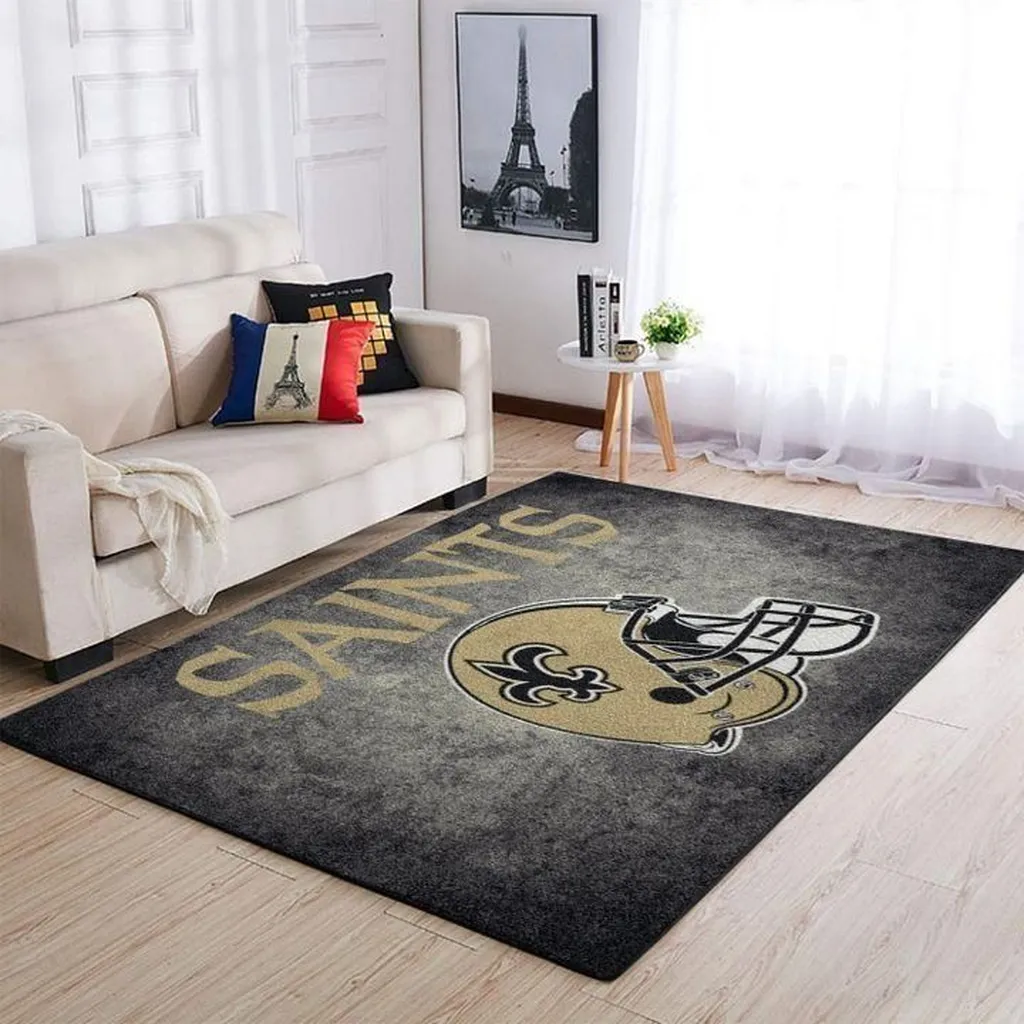 San Francisco 49ers Rug - NFL Fan Floor Mat Black and Gold