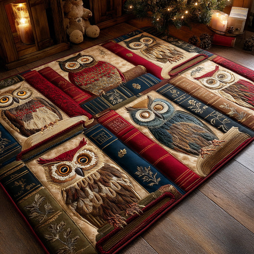 Silent Pages Area Rug - Non-Slip Washable 3D Print Rug for Living Room & BedroomTVC2108118