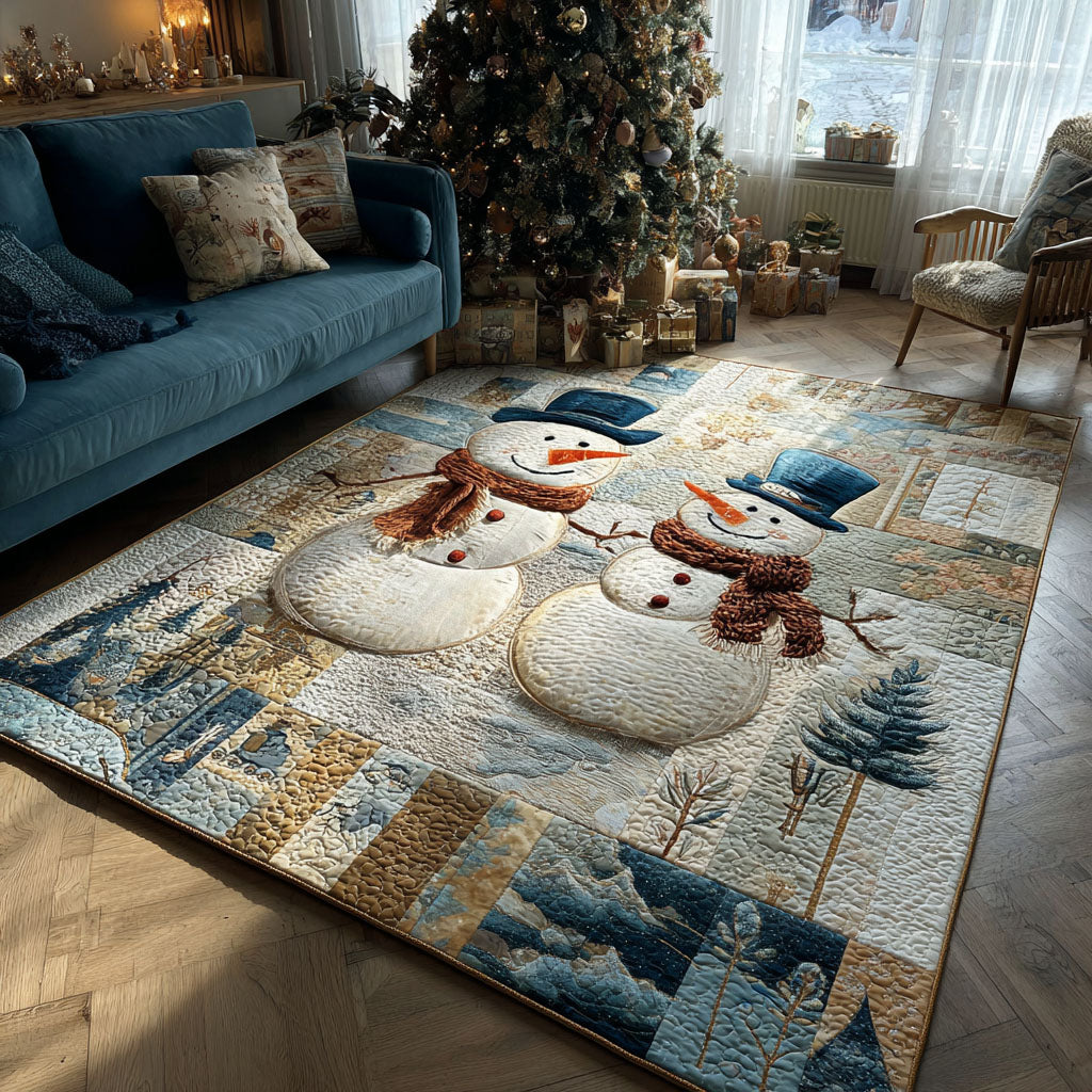 Snowy Escape Area Rug - Non-Slip Washable 3D Print Rug for Living Room & BedroomTVC2108116