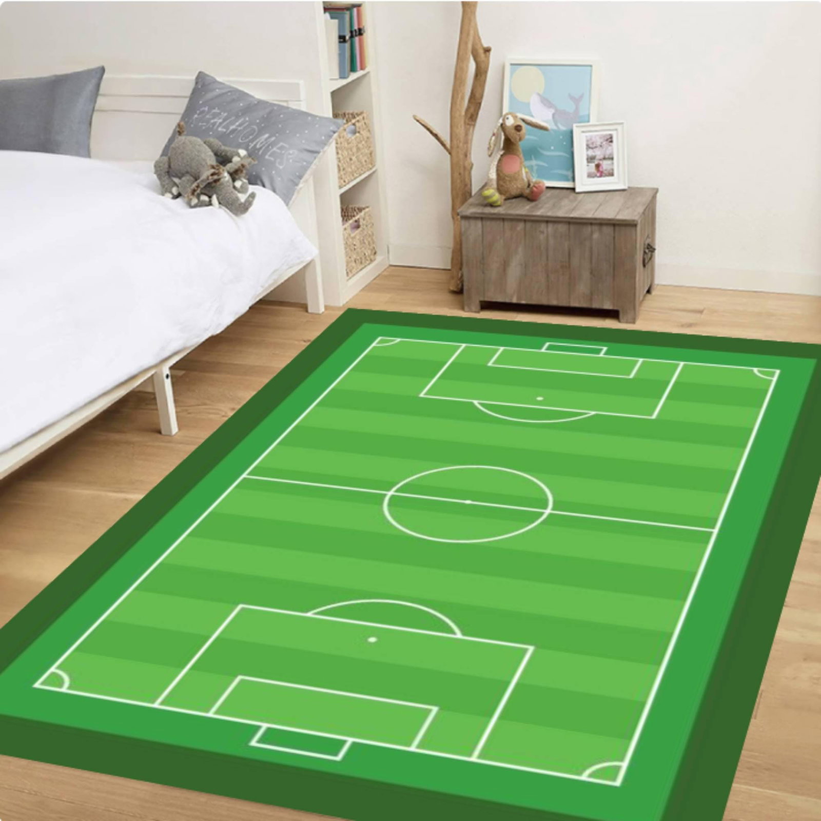 Soccer Field Rug - Kids Room RugsTVC1708388