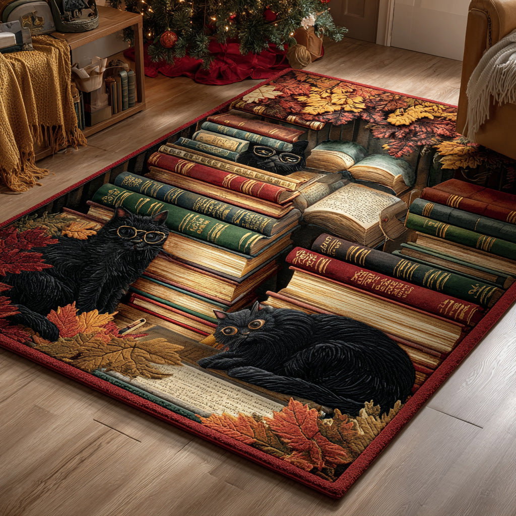 Soft Bookmark Area Rug - Non-Slip Washable 3D Print Rug for Living Room & BedroomTVC2108115