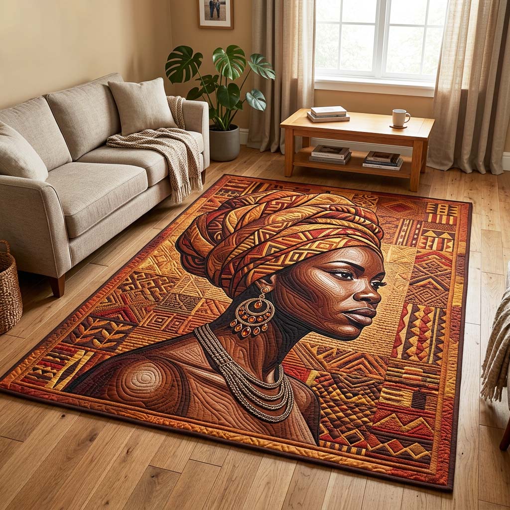 Soulbound Roots Area Rug - Non-Slip Washable 3D Print Rug for Living Room & Bedroom (DesignTVC2108187