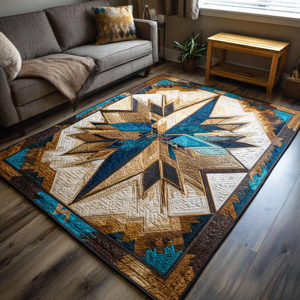 Southwest Harmony Area Rug - Non-Slip Washable 3D Print Rug for Living Room & BedroomTVC2108114