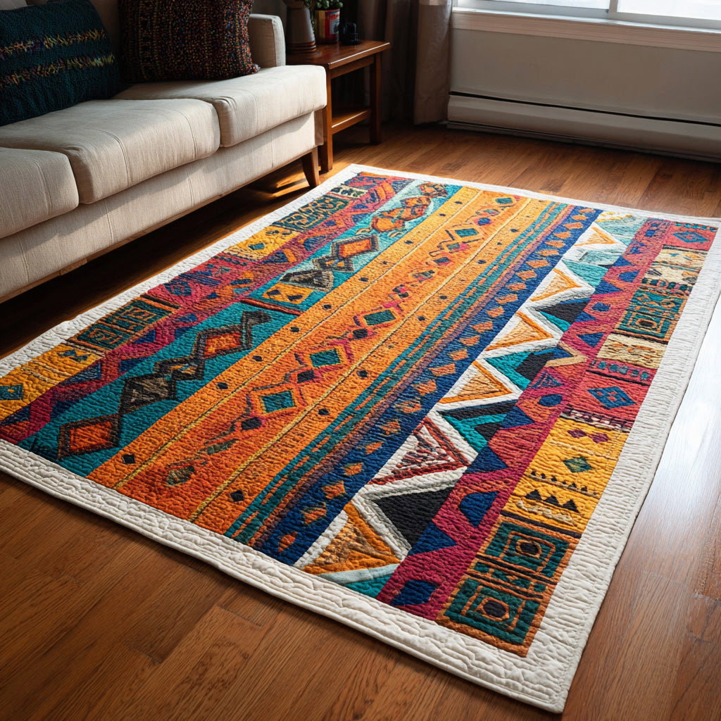 Southwest Stripes Area Rug - Non-Slip Washable 3D Print Rug for Living Room & BedroomTVC2108114
