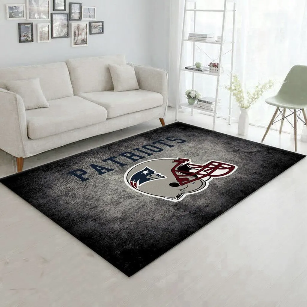 Space Cartoon Character Kids Room Area Rug Black and Gray