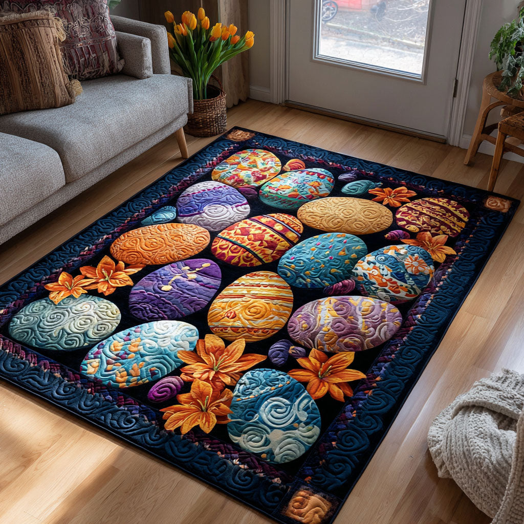 Spring Garden Whimsy Area Rug - Non-Slip Washable 3D Print Rug for Living Room & BedroomTVC2108112