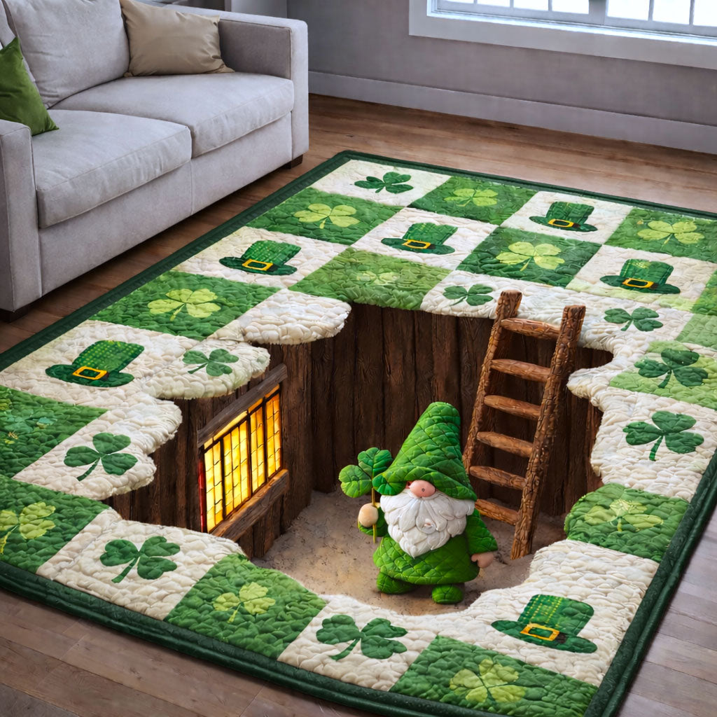 St Patrick Day Area Rug - Non-Slip Washable 3D Print Rug for Living Room & BedroomTVC2108154