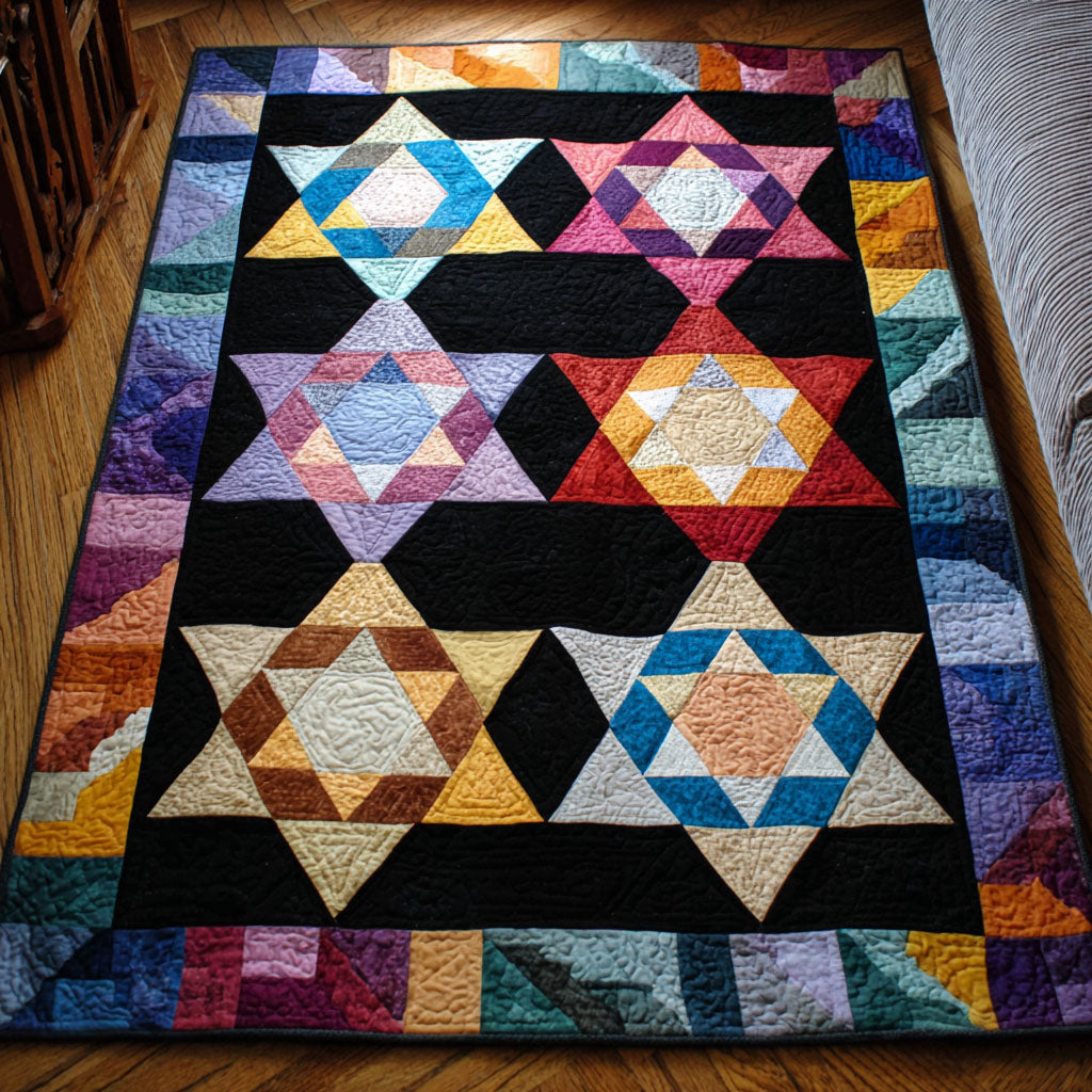 Star of Tradition Area Rug - Non-Slip Washable 3D Print Rug for Living Room & BedroomTVC2108112