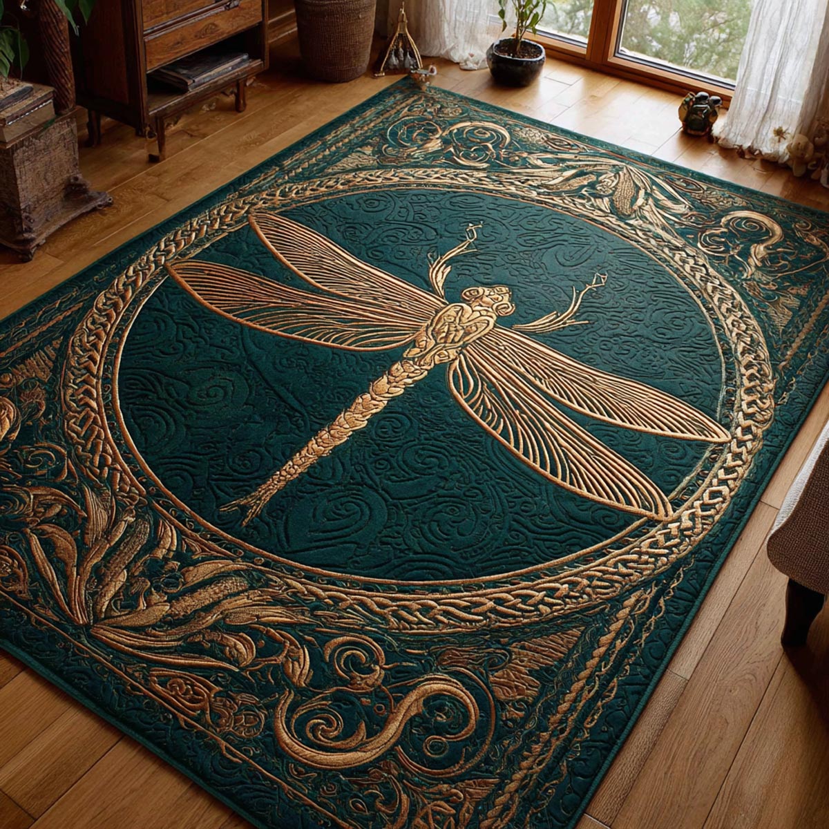 Still Wings Area Rug - Non-Slip Washable 3D Print Rug for Living Room & BedroomTVC2108111