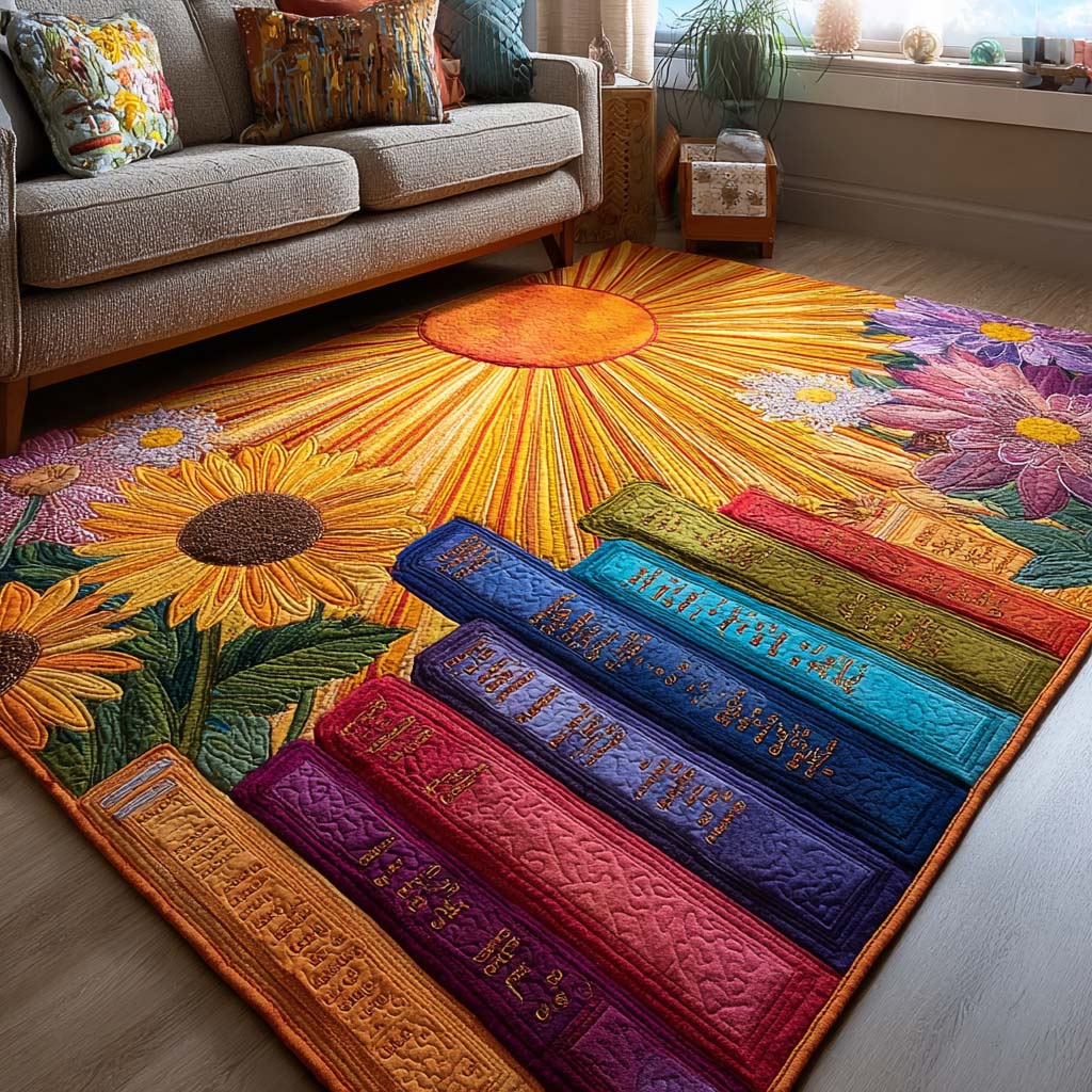 Story Haven Area Rug - Non-Slip Washable 3D Print Rug for Living Room & BedroomTVC2108111