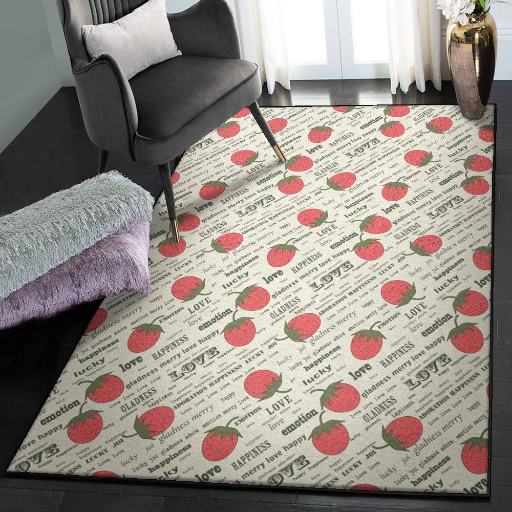 Strawberry Living Room Rugs, Strawberry GS CL Rug