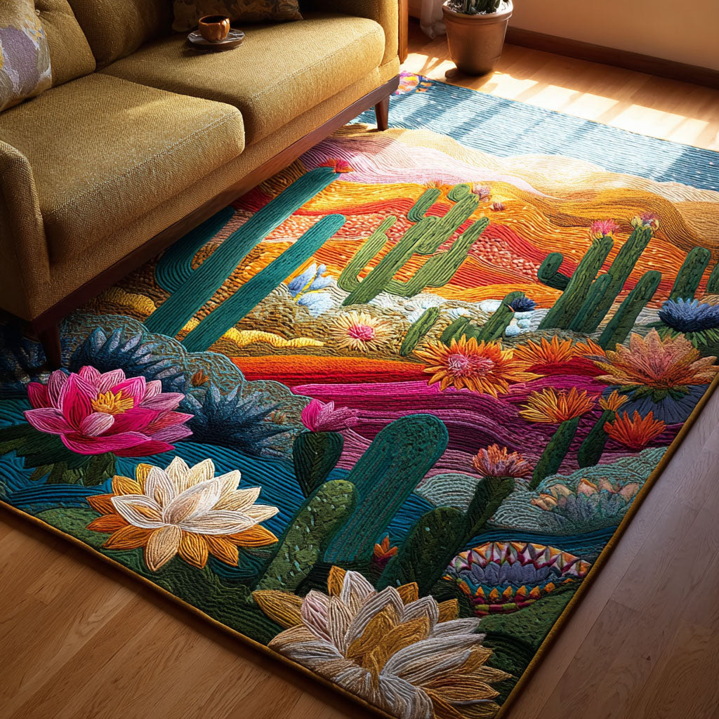 Sunbeam Ridge Area Rug - Non-Slip Washable 3D Print Rug for Living Room & BedroomTVC2108110