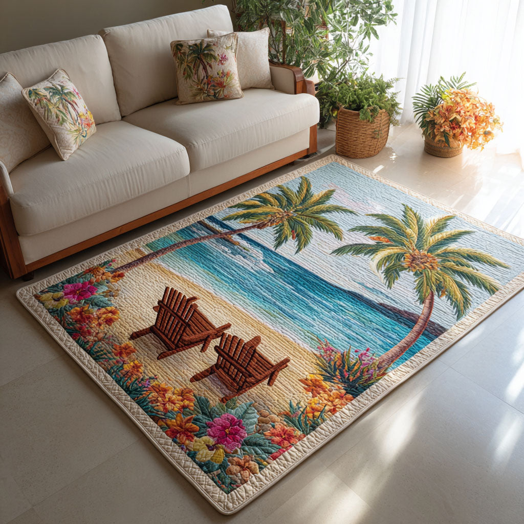 Sunny Tide Area Rug - Non-Slip Washable 3D Print Rug for Living Room & BedroomTVC2108108