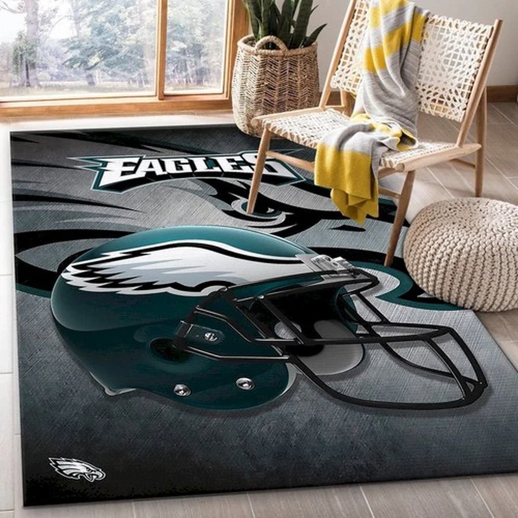Tennessee Titans Rug - Area Decorative Fan Carpet Green and White