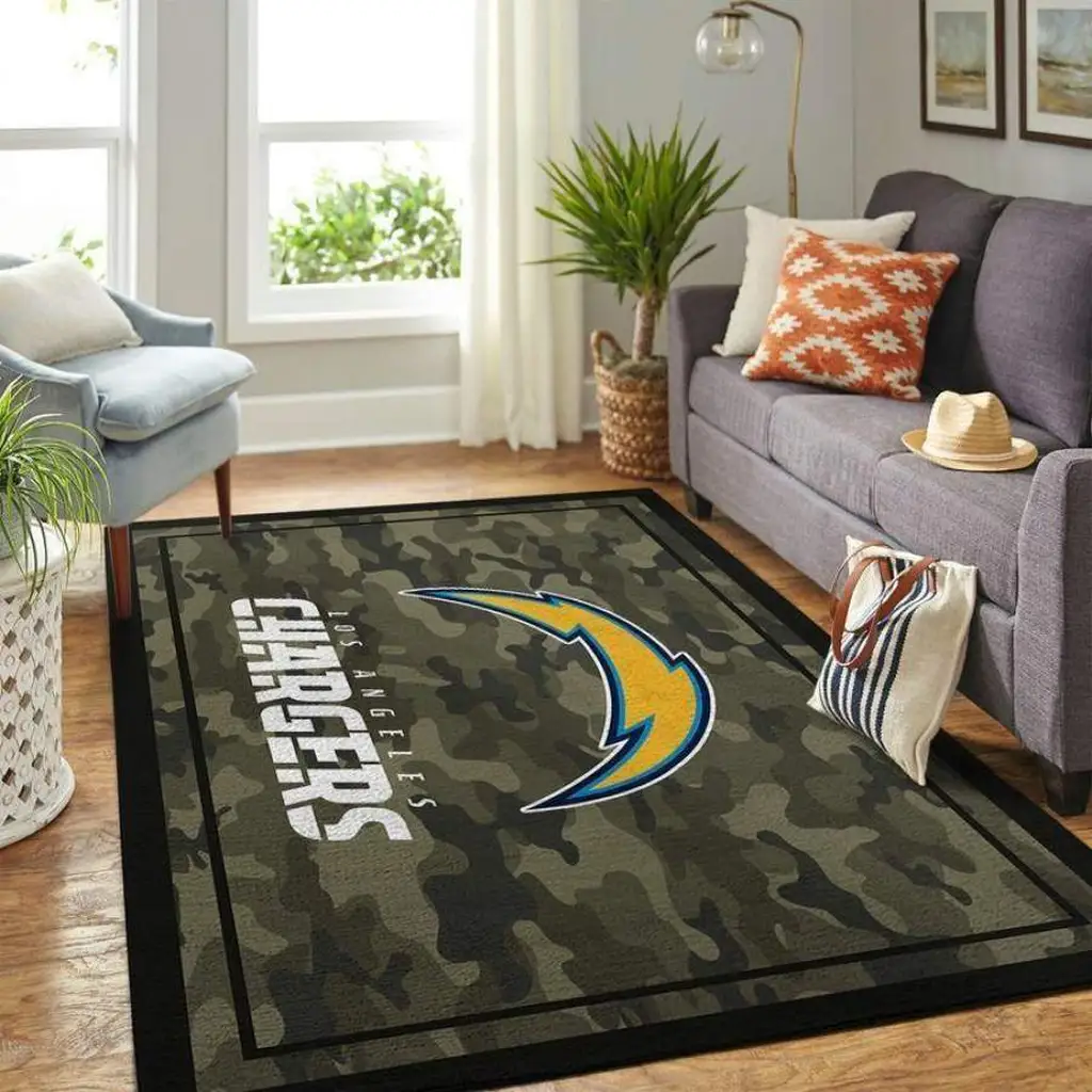 Tennessee Titans Rug - for Home Office Decor Green and Yellow