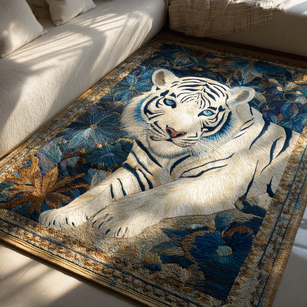 Tiger Dream Area Rug - Non-Slip Washable 3D Print Rug for Living Room & BedroomTVC2108103