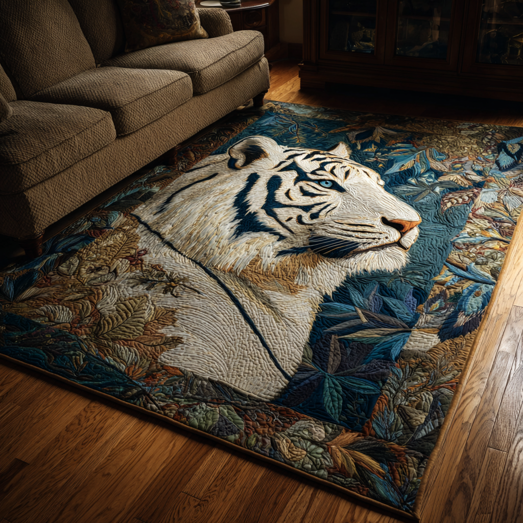 Tiger Spirit Area Rug - Non-Slip Washable 3D Print Rug for Living Room & BedroomTVC2108103