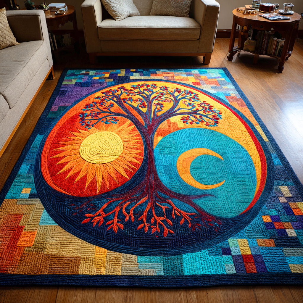 Timeless Growth Area Rug - Non-Slip Washable 3D Print Rug for Living Room & BedroomTVC2108102