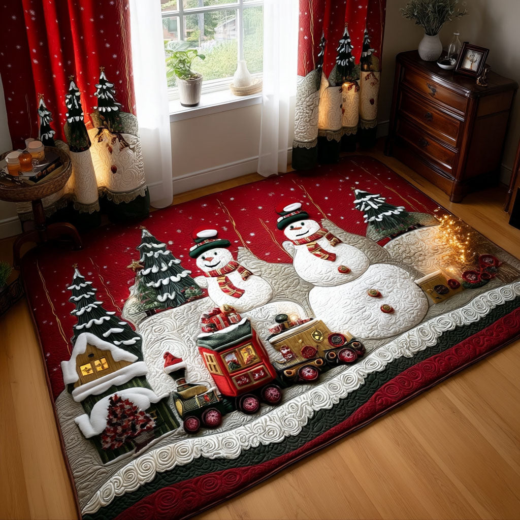 Tinsel Trails Area Rug - Non-Slip Washable 3D Print Rug for Living Room & BedroomTVC2108102