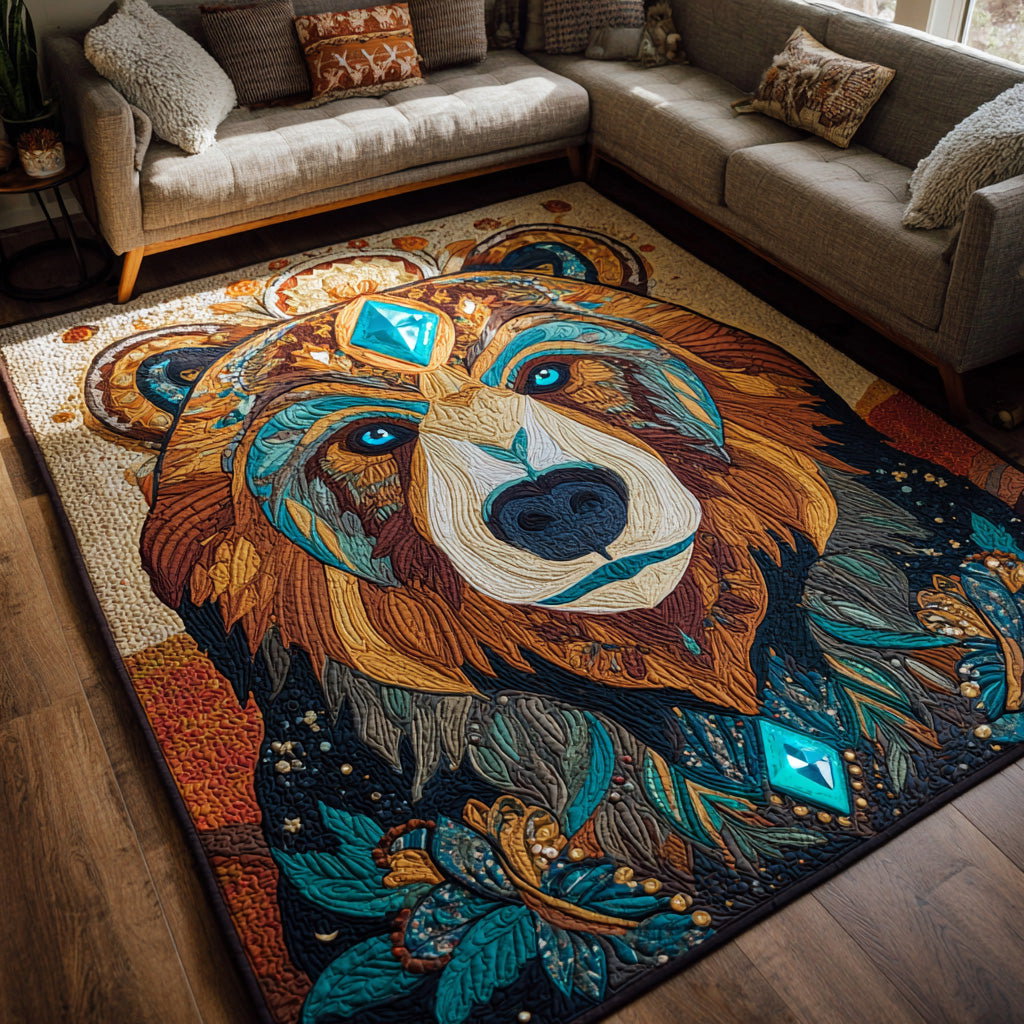 Totem Guardian Area Rug - Non-Slip Washable 3D Print Rug for Living Room & BedroomTVC2108102