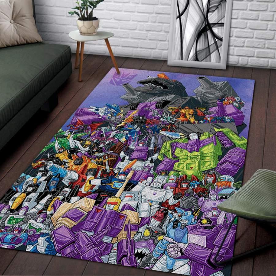 Transformers Rug  Bed Room Rug Regtangle Carpet