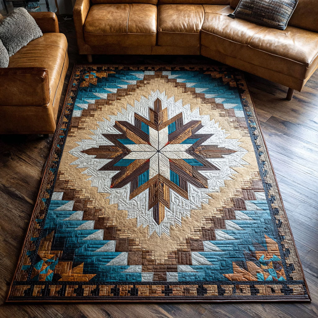 Tribal Geometry Area Rug - Non-Slip Washable 3D Print Rug for Living Room & BedroomTVC2108102