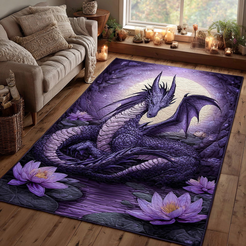 Twilight Fang Area Rug - Non-Slip Washable 3D Print Rug for Living Room & BedroomTVC2108100