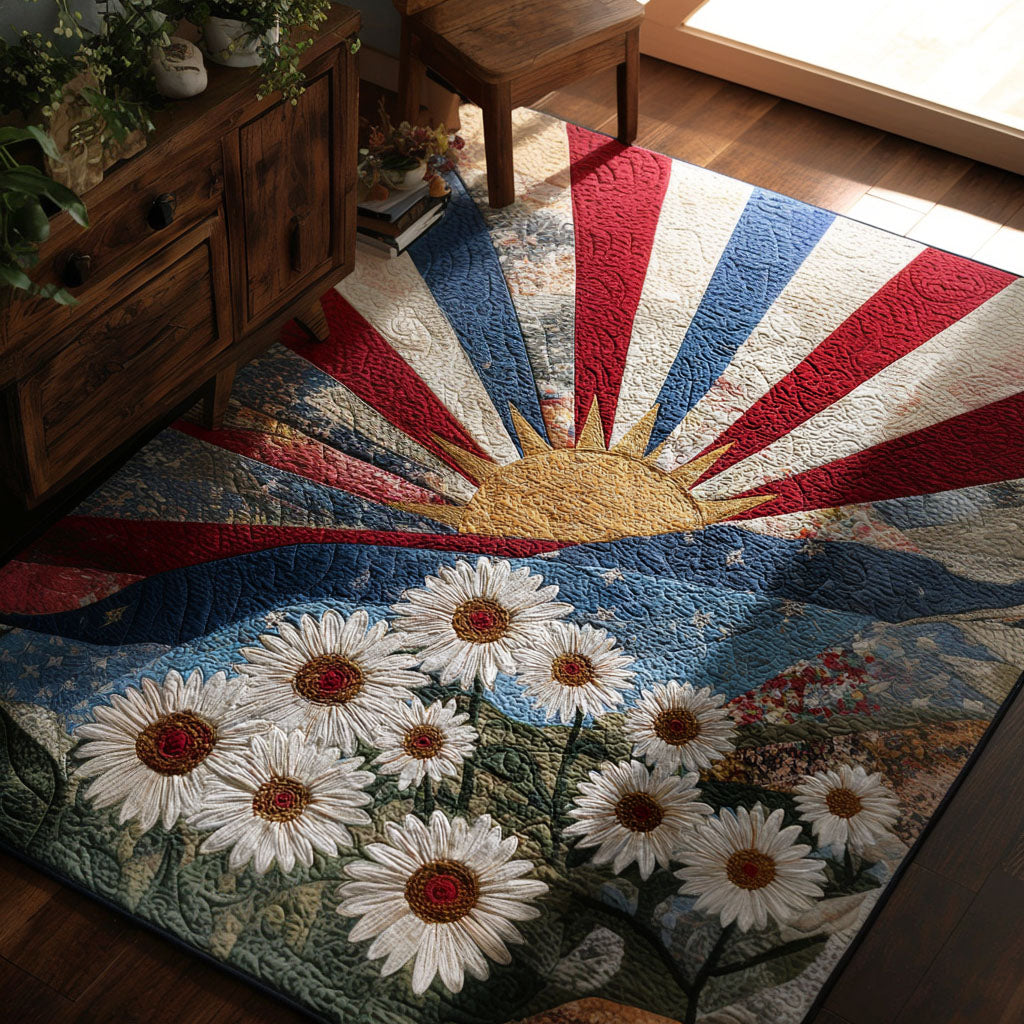 Union Garden Area Rug - Non-Slip Washable 3D Print Rug for Living Room & BedroomTVC210899