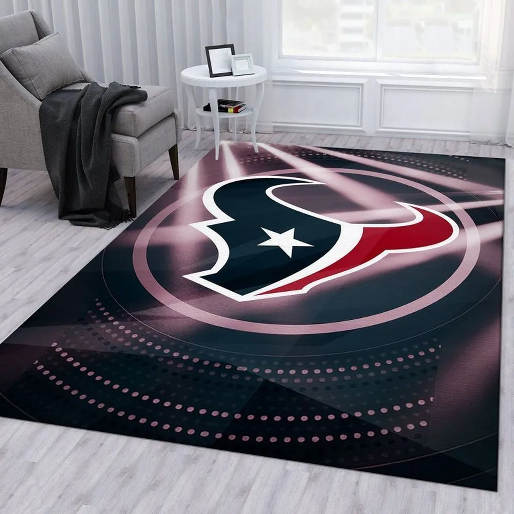 Urban Style Rug for Modern Apartment Living Room Black and Yellow