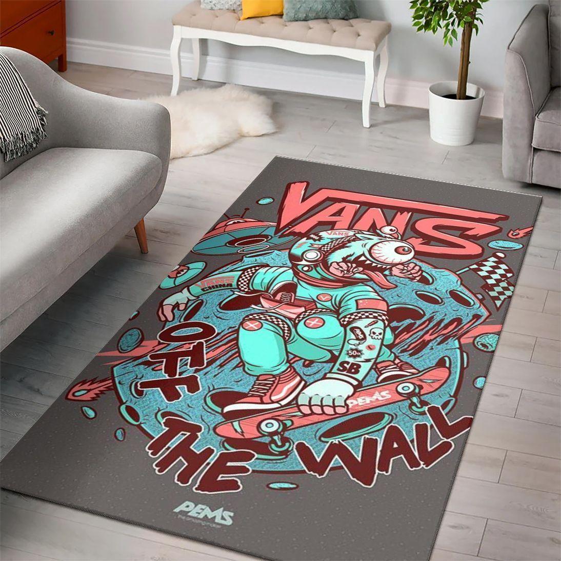 Vans Off The Wall Logo Collection Area Rugs Living