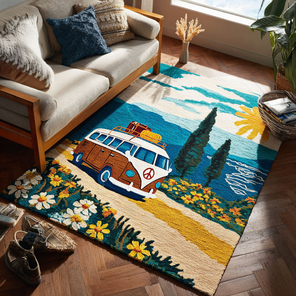 Wander Soul Area Rug - Non-Slip Washable 3D Print Rug for Living Room & BedroomTVC210898