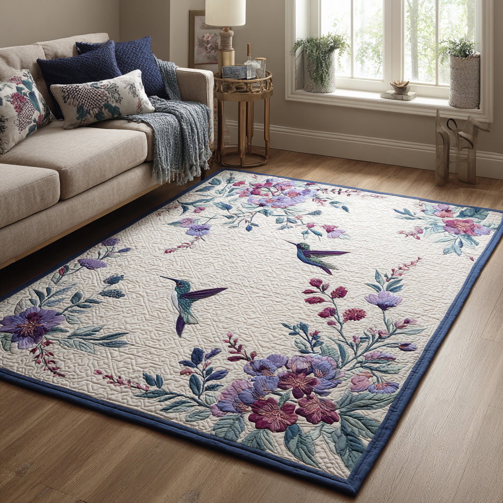 Whispering Wings Area Rug - Non-Slip Washable 3D Print Rug for Living Room & BedroomTVC210897
