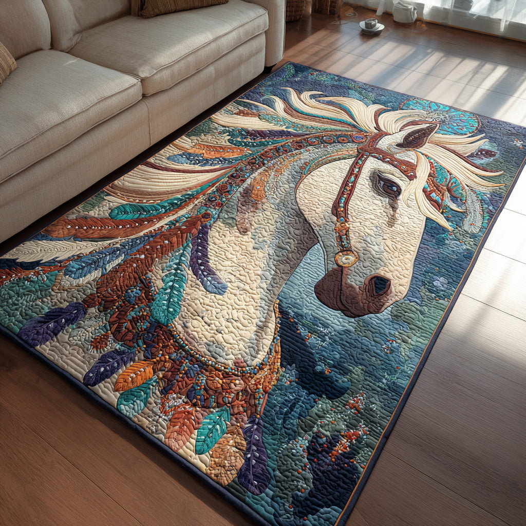 Wild Mane Area Rug - Non-Slip Washable 3D Print Rug for Living Room & BedroomTVC210896