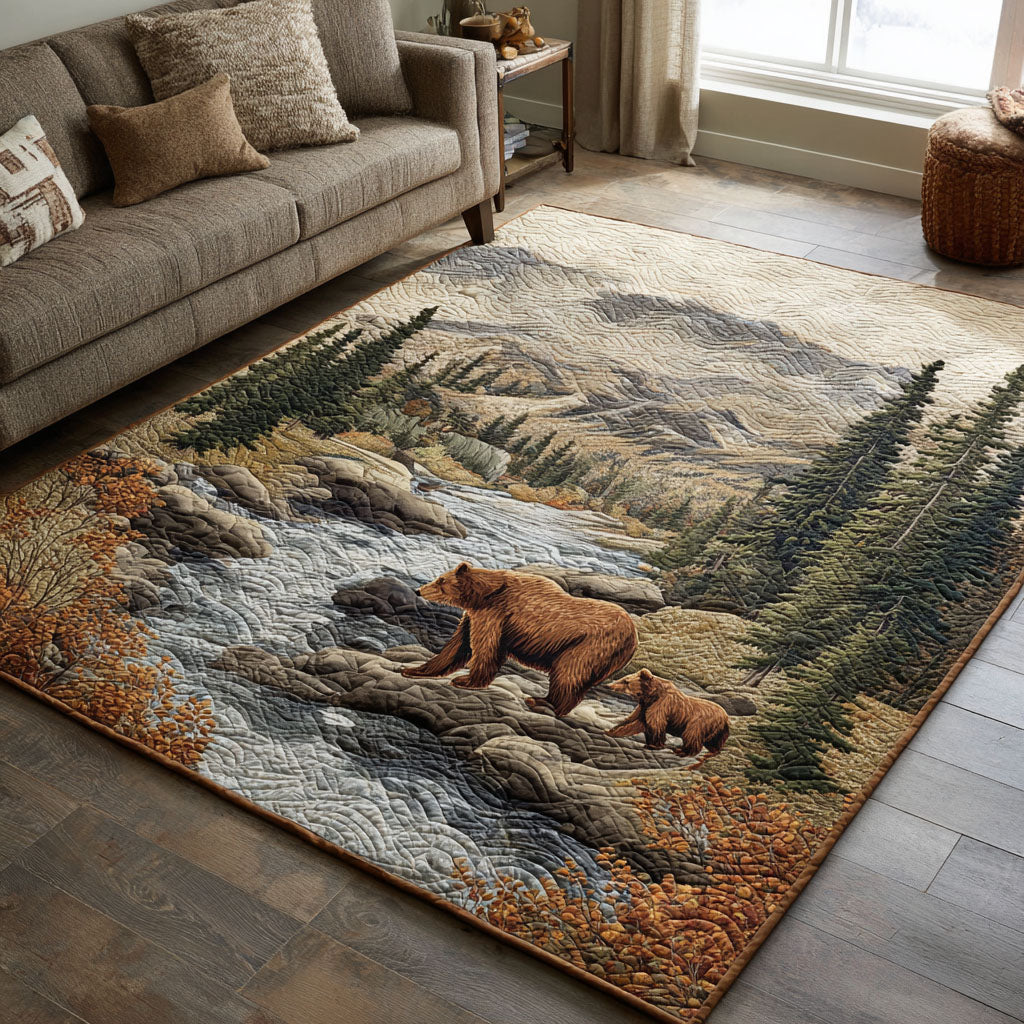 Wilderness Calm Area Rug - Non-Slip Washable 3D Print Rug for Living Room & BedroomTVC210895