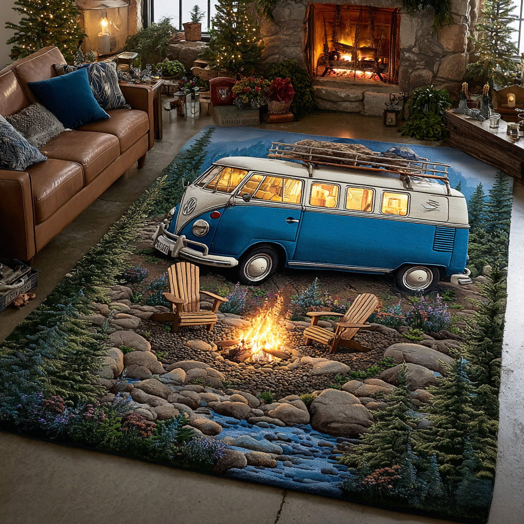 Wildlight Ridge Area Rug - Non-Slip Washable 3D Print Rug for Living Room & BedroomTVC210895