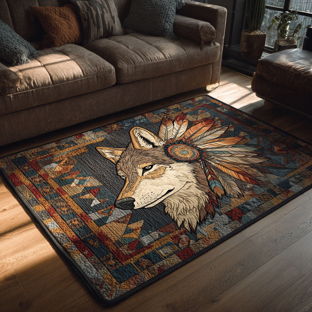 Wolf Crest Area Rug - Non-Slip Washable 3D Print Rug for Living Room & BedroomTVC210891